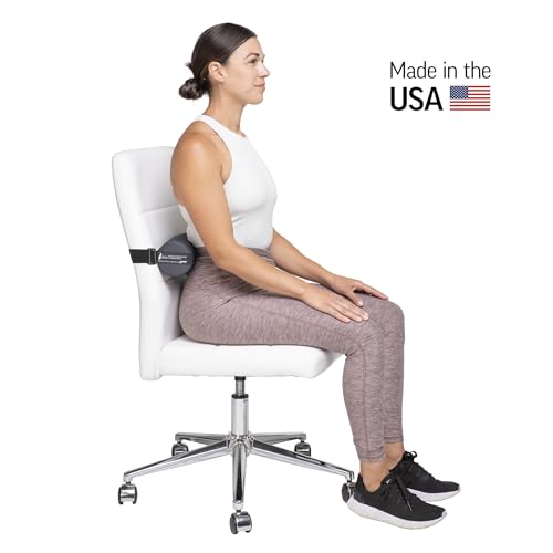 OPTP The Original McKenzie Early Compliance Lumbar Roll – USA Made Low Back Support and Lumbar Support for Office Chair — Lumbar Support for Car Seats, Desk Chair Back Support
