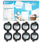 Car Air Freshener Vent Clips, 8 Pack, Provides Long-Lasting Scent, Up to 240 Days (Linen) - color: Linen