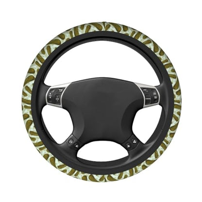 Pickles Steering Wheel Covers Non Slip Neoprene Steering Wheel Protector Cover Universal 15 Inch for Men Women Car Truck - color: Pickles