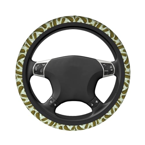 Pickles Steering Wheel Covers Non Slip Neoprene Steering Wheel Protector Cover Universal 15 Inch for Men Women Car Truck - color: Pickles