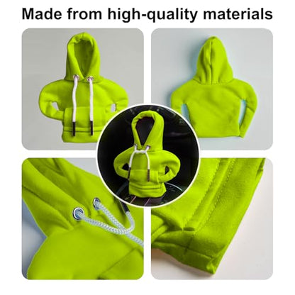Car Shift Knob Hoodie,Gear Shift Hoodie,Funny Sweater Hoodie for Gearshift,Automotive Interior Accessories（Green）. - color: 1*Green