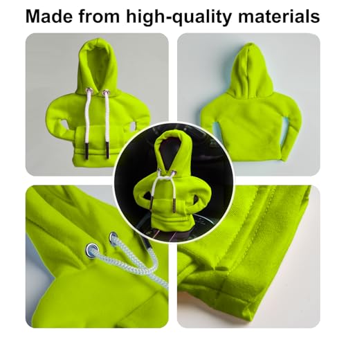 Car Shift Knob Hoodie,Gear Shift Hoodie,Funny Sweater Hoodie for Gearshift,Automotive Interior Accessories（Green）. - color: 1*Green