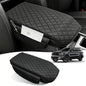 Center Console Cover with Side Pocketes for Kia Sorento 2021-2026 Accessories, Armrest Cover Thickened PU Leather Car Armrest Box Cushion Pad Protector Diamond Stitching - size: for Kia Sorento 2021-2026