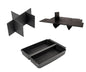 Vehicle OCD – Center Console Divider, Tray, and Glove Box Organizer for Toyota Tacoma (2024-2026) – Made in USA - (NOT for Tacoma i-FORCE MAX hybrid) - SLX514 - size: 2024-2026, style: Boxed Set