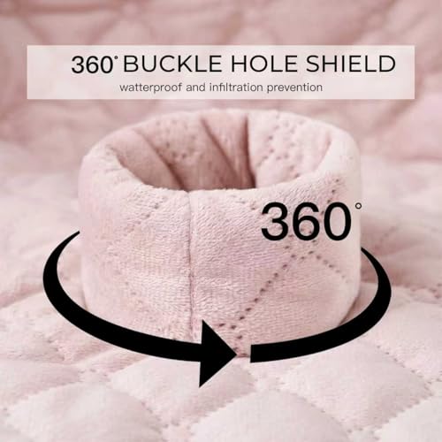 2 Pack Waterproof Piddle Pads Carseat Potty Training Car Seat Protector Waterproof Car Seat Liner Cover to Prevent Pee - color: light pink