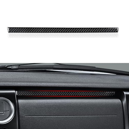 Car Passenger Dashboard Panel Strip Sticker Carbon Fiber Decal Interior Trim Cover for Ford F150 2009 2010 2011 2012 2013 2014 Accessories