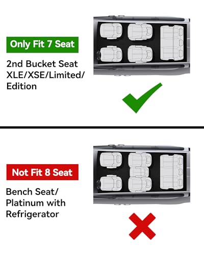 3W Floor Mats for Toyota Sienna 2021-2026 (Only for 7 Seat & Not Fit 25-26 Platinum Edition), TPE All Weather Custom Fit Floor Liner for Sienna XLE/XSE/Limited/Woodland Edition 1st, 2nd and 3rd Row - style: 1. Sienna 7 S|21-26|Floor Mats