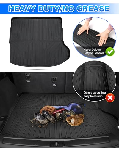 Cartist Cargo Liner - Trunk Mat for Jeep Grand Cherokee 2022-2026 5 Seater Only (NOT for WK or Grand Cherokee L), All Weather Cargo Mat for Cherokee Accessories, Heavy Duty Car Mats, Car Accessories - size: 6)Jeep Grand Cherokee 5 Seater【2022-2026】