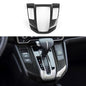 Gas Gear Shift Panel Decals for Honda CRV 2017 2018 2019 2020 2021 2022 Accessories CR-V ABS Carbon Fiber Interior Stickers - color: Gas Gear Shift Panel