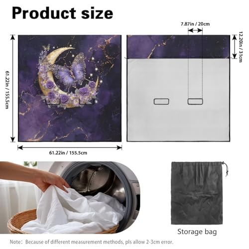Butterfly Moon Rose Marble Print Waterproof Backseat Cover for Car Trucks Van SUV Jeep, Universal Fit Non-Slip Rear Bench Towel Seat Covers for All Seasons - color: Butterfly Moon Rose Marble