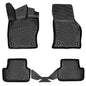 RizLiner Audi A3 / S3 Sedan 2015-2020 & A3 Sportback E-Tron 2016-2019 & RS3 2017-2020 Floor Mats 3D Custom Fit Compatible with Audi Custom Fit Rubber Car Mat Laser Measured Floor Liner (Front & Rear) - size: A3 & S3 2015 - 2020