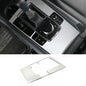 Car Accessories Fit for 2019 2020 2021 2022 2023 2024 2025 Mazda 3 Axela Interior Gear Shift Knob Console Media Panel Cover Trim (Matte Silver) Stainless Steel 1 PC - color: Matte Silver