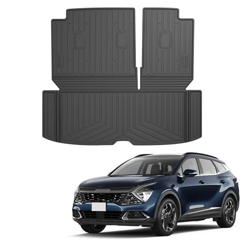 Trunk Mat for Pathfinder 2022-2024, MERXENG Car Trunk Protector All-Weather Rear Cargo Area Mat Protective Floor Mat for Pathfinder 2022-2024 - size: for Pathfinder 2022-2024