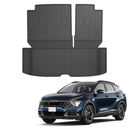 Trunk Mat for Pathfinder 2022-2024, MERXENG Car Trunk Protector All-Weather Rear Cargo Area Mat Protective Floor Mat for Pathfinder 2022-2024 - size: for Pathfinder 2022-2024