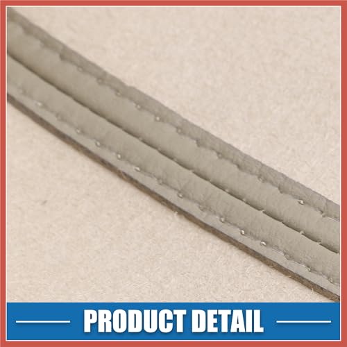 ACROPIX Car Rear Door Panel Armrest Cover Interior Door Trims for Honda Pilot 2009-2015 Beige 1 Pair Car Parts