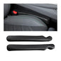 Mandark Car Seat Gap Filler, 2PCS Leather Vehicle Gap Stopper to Fill Between Seat and Console, Automotive Crevice Plug Blocker Accessories from Dropping, Universal for SUV, Sedan, Truck (Black) - color: Black