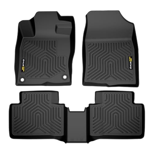 G-PLUS Cargo Liners Compatible with 2016-2021 Honda Civic Sedan/Hatchback 4-Door,Fit 2016-2021 Honda Civic Coupe 2 Door,Floor Liners Interior Accessories Floor Liner - size: Fit Honda Civic 16-21 | 3PCS