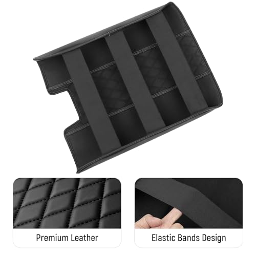 ZZEQYG Center Console Cover for Chevy Silverado/GMC Sierra 2007-2013, Tahoe & Suburban & Yukon & Avalanche, Car Armrest Cover Accessories(Fits Jump Seat Console Only) - color: For Silverado/Sierra 2007-2013(Jump Seat)