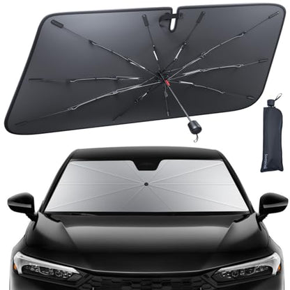 Car Windshield Sunshade for Civic - Lamicall 2026 Foldable Car Windshield Sun Shade Umbrella Cover, 5 Layers UV Block Coating,Front Window Heat Insulation Protection, for Civic (2016-2025) - size: Honda Civic (2016-2025)