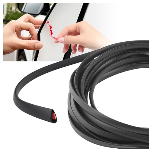 16.4Ft Car Door Edge Guards,Anti-Collision Car Door Protector Edge Guards Strip Avoid Scratche/Dust/Protect Interior,Universal Cars Doors Trim Protector for Doors/Hood/Trunk