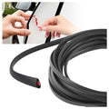 16.4Ft Car Door Edge Guards,Anti-Collision Car Door Protector Edge Guards Strip Avoid Scratche/Dust/Protect Interior,Universal Cars Doors Trim Protector for Doors/Hood/Trunk