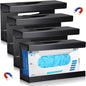 4 Pcs Magnetic Glove Box Holder Dispenser Wall Mounted Towels Wipes Paper Tissue Glove Box Holder for Hospital Home Office Organizing Accessories (4)