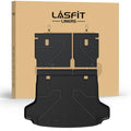 LASFIT Cargo Mat with Backrest Mat for Honda HRV 2023-2026 & for Acura ADX 2025-2026, All Weather TPE Custom Fit Trunk Mat Cargo Liner with Seatback Mat Accessories, Black