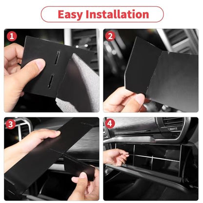 Glove Box Organizer Compatible with 2021 2022 2023 2024 2025 2026+ F150 & 2023-2026+ F250-F550 & 2022-2024 Ford Expedition, Glove Box Dividers, Interior Accessories
