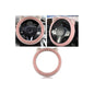 Car Steering Wheel Cover, Cute Steering Wheel Protector with Kitty Cat Ears,Fluffy Soft Plush for Winter Warm, Universal Fit 15 inches for Car,SUV, Elastic & Anti-Slip (Pink) - color: Pink