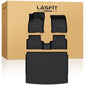 LASFIT Floor Mats and Cargo Mat for 2021-2026 Ford Bronco Sport Carpet Floor, Rear Bump in The Cargo Area, All Weather TPE SUV Floor Liners Cargo Area Custom Fit Trunk Mat - style: 4) Bronco Sport| 21-25 | Combo Set Carpet Floor