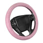 Sanrio Hello Kitty Pink Car Steering Wheel Cover, Universal Fit Cute Car Accessories for Women Stylish Decor Gifts Hello Kitty Accessories - Fits Standard Wheels 14.5"-15" - style: Hello Kitty Pink