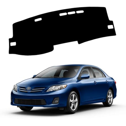 XITER Polyester Dashboard Cover Mat Carpet Dash Nonslip Sun Shade Mat Compatible For Toyota Corolla 2009 2010 2011 2012 2013 - size: 2009-2013 Corolla