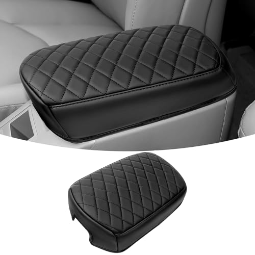 ZZEQYG Center Console Cover for Toyota RAV4 Base Sport Limited 2006-2012 Accessories Leather Center Armrest Cover Center Console Lid Armrest Cover - color: For RAV4 2006-2012