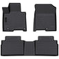 Auxko All Weather Floor Mats for 2026 2025 2024-2022 Hyundai Tucson Plug-in Hybrid TPE Floor Mats Liners Black Tucson Accessories All Season Guard Odorless Anti-Slip - size: tucson phev|2022-2026|floor mats