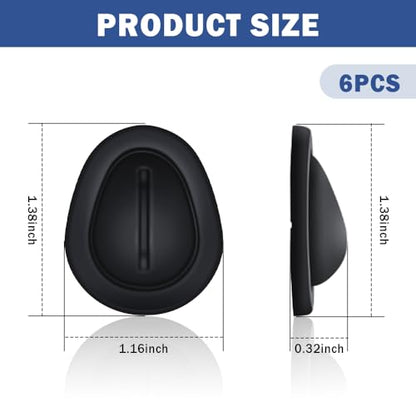 2026 Latest Car Cup Holder Insert/Holder Position Limiter - Anti Shake Silicone Car Coasters Bottle Stabilizers with Self-Adhesive - Car Must Haves Cup Holder Inserts for Car Truck SUV (6PCS)