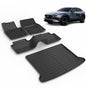 All Weather Car Floor Mats & Cargo Liner Set Fit for Mazda CX-30 (Only FWD) 2020-2025 2026 Floor Liners Trunk Liner CX 30 Cargo Mat Accessories Black - style: 1)For Mazda CX-30 2020-2026 Full Set