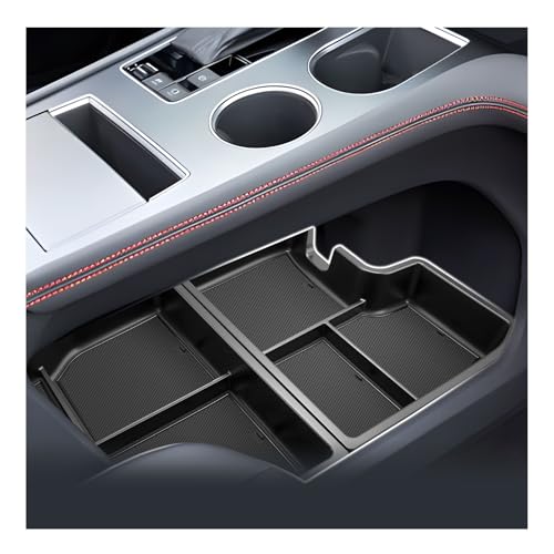 2025 2026 Toyota Sienna Under Console Organizer Tray [Not for Console w/ Cool Box] for 2021-2025 2026 Sienna Accessories - color: Sienna Under Tray [Not for Console w/ Cool Box]
