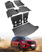 Custom Fit Floor Mats & Cargo Liner & Rear Seat Back Protectors for Ford Escape 2013-2019, All-Weather Rubber Mats, Full Interior Protection for SUV, Durable & Easy to Clean