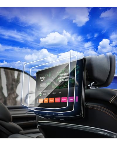 2pcs 2026 Jeep Grand Cherokee L Rear-Seat Screen Protector for 2021-2026 Grand Cherokee 10.1Inch Screen Protector 2025 Jeep Grand Cherokee L Accessories - size: Rear Seat