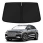 KUST Windshield Sun Shade for 2022-2024 2025 2026 Audi Q4 E-tron Etron Accessories Custom Fit Sunshade Sun Visor Protector Foldable Blocks UV Rays Keep Your Car Cooler - size: For | Audi Q4 E-tron 2022-presnet