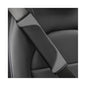 2PCS Car Seat Belt Cover, Carbon Fiber Seatbelt Shoulder Protection, Soft Car Seat Belt Strap Cushion Protect Your Neck and Shoulder, Car Accessories Seat Belt Pad for Car Truck (Black/Gray) - color: Black/Gray