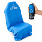 Car Seat Towel | Premium Microfiber Towel Seat Covers for Cars | Universal Fit & Machine Washable | Portable Car Seat Towel Cover After Gym, Yoga, Beach Blue - color: Blue