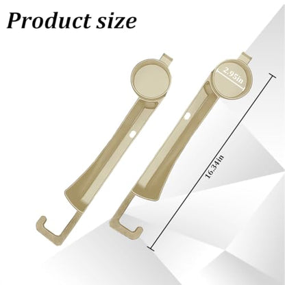 2PCS Car Seat Gap Filler, Soft Carbon Fiber Vehicle Between Seat and Console Organizer with Cup Holder, Prevent Falling Automotive Interior Chair Gap Plug, Universal Fit (Beige) - color: Beige
