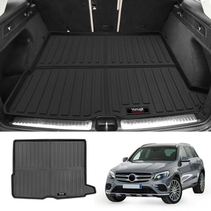 Custom 2016-2022 Mercedes-Benz GLC250 GLC300 GLC350 GLC43 AMG GLC Class Cargo Mats Trunk Liner All Weather TPE Protection Mat Accessories (for 2016-2022 Benz GLC) - color: for 2016-2022 Benz GLC
