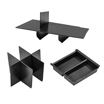 Vehicle OCD - Center Console Divider, Tray, and Glove Box Organizer for Toyota Tacoma (2016-2023) - Made in USA - SLX501 - size: 2016-2023, style: Boxed Set