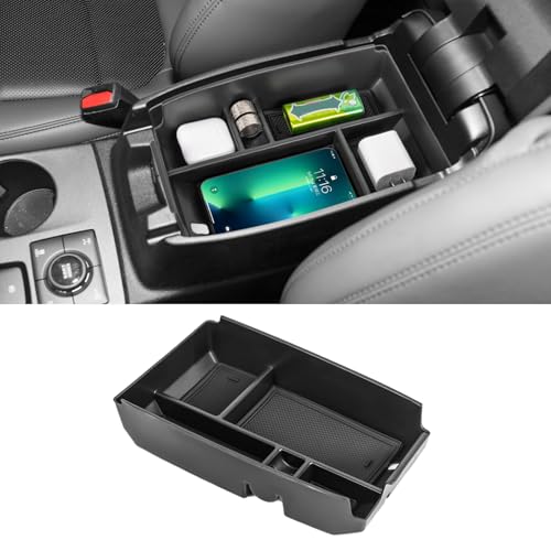 Center Console Organizer Tray Compatible with Ford Bronco Sport 2021-2025/ Escape 2020-2026 Armrest Storage Box Secondary Insert Storage Tray Interior Accessories - size: 1 Pc Armrest Storage Box