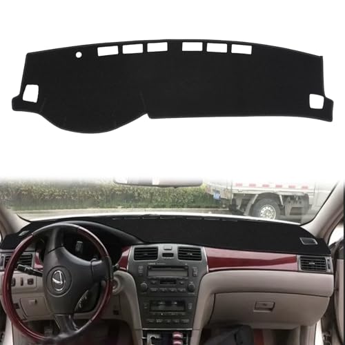 Dashboard Cover Dash Cover Mat Pad Custom Fit for Lexus ES300 ES330 2002 2003 2004 2005 2006(Black) - color: 2002-2006 ES300 ES330 Black