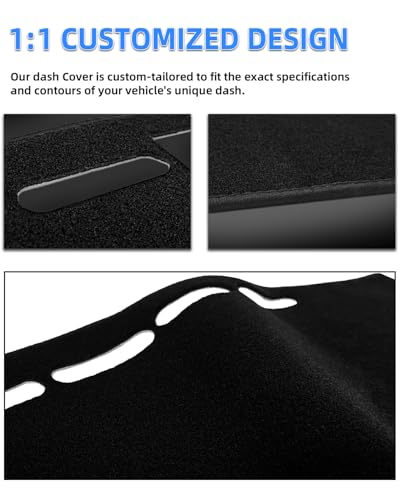 SKYLOTEC Dash Cover Custom Fit for Toyota Camry 2025 XV80 Dashboard Cover Mat Dash Pad Carpet Protector - size: 2025 Camry