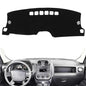 Car Dashboard Cover Anti-Scratch Dash Cover Interior Dash Covers - for Jeep Patriot Compass 2011 2012 2013-2017, Black(Black Edge)