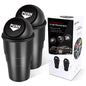 Cup Holder Trash Can, Leakproof Car Trash Can with Lid, Trash Bin for Car Accessories, Mini Garbage Bin Organizer for Automotive Office Home Kitchen, Applicable to Women and Men